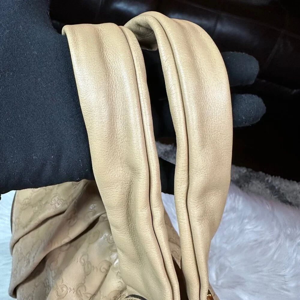 ❌SOLD❌Authentic Gucci Guccissima Leather Large Hysteria Hobo Bag - Picture 10 of 16